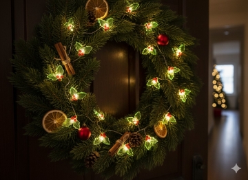 Chomik Светодиодная гирлянда OSTROKRZEW 20L, работает от батареек, LED2205 - Home Club