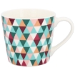 Chomik Фарфоровая Чашка 400 Мл С Различными Геометрическими Узорами, LIL6301 - Home Club, изображение 5