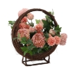 Chomik Букет Ch-26 (ширина 55 см, висота 55 см) Кошик коричневий Хризантема Мікс Колір, LACP4101 - Home Club, зображення 2