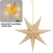 Chomik Декоративная звезда из бумаги 60 см, золотая, AIP9157 - Home Club, изображение 3