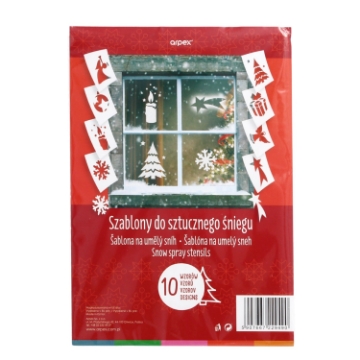 Chomik Шаблон для снежинок Ba90, 10 штук, ARP9490 - Home Club