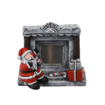 Chomik Фигурка Рождественская - Санта У Камина Led 31 x 24,5 x 28,5 см, GOT5418 - Home Club