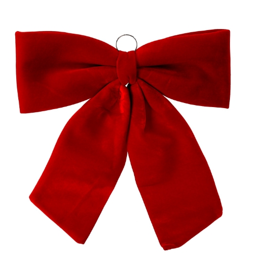 Chomik Різдвяна бантик червоний 70 см, KOK3122 - Home Club