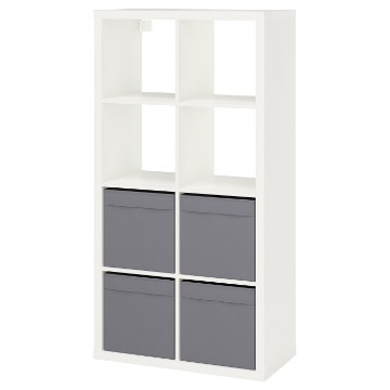 ИКЕА Стелаж KALLAX КАЛЛАКС, 396.025.09 - Home Club