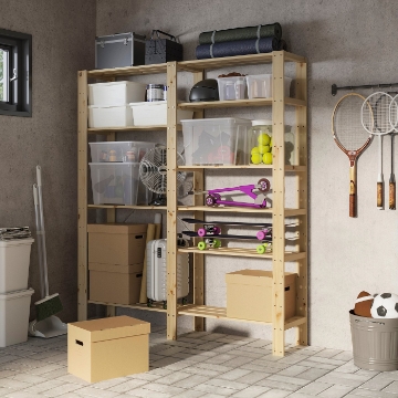 ИКЕА Стелаж 2 секции HEJNE ХЕЙНЕ, 996.075.99 - Home Club