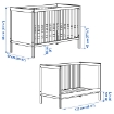 ІКЕА Дитяче ліжко SUNDVIK СУНДВІК, 002.485.67 - Home Club, зображення 6