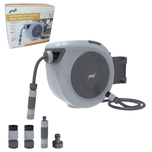 Garden Line Автоматичний Звивач Садового Шланга З Шлангом - 35 М, ZHO9708 - Home Club