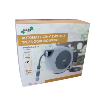 Garden Line Автоматический укладчик садового шланга с шлангом - 35 м, ZHO9708 - Home Club