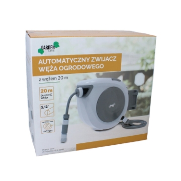 Garden Line Автоматический уборщик садового шланга со шлангом - 20 м, ZHO9722 - Home Club