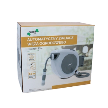 Garden Line Автоматический уборщик садового шланга со шлангом - 15 м, ZHO9739 - Home Club
