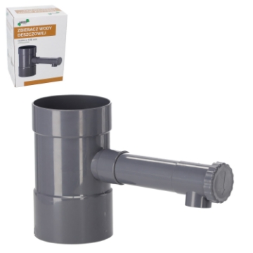 Garden Line Сборник дождевой воды, серый, 100 мм, DES5998 - Home Club