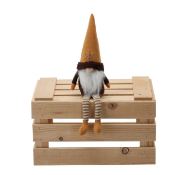 Chomik Рождественский гном 40 см с висящими ногами, различные цвета, TIA6705 - Home Club