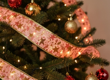 Chomik Праздничная Лента Led Микс Цветов 50L Теплый Белый На Батареях, LED0276 - Home Club