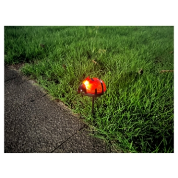 Garden Line Солярна Лампа Funny Бджола 7,5 x 6 x 14 См Тепло-Біла, SOL5691 - Home Club