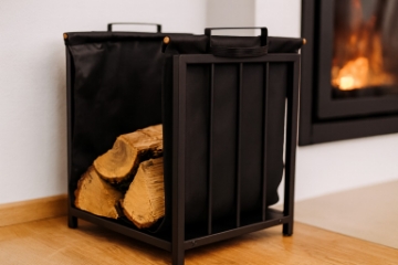 Chomik Металевий Стійка Для Дров З Переносною Сумкою 51X37X50,5 См, KOM5868 - Home Club