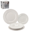 Chomik Обеденный набор, 18 предметов, круглый, белый, BIM1359 - Home Club