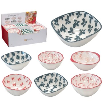Chomik Porcelain Bowl for Snacks, AMS6509 - Home Club