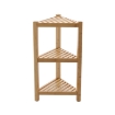Chomik Кутовий Бамбуковий Стійка 3-Рівнева 34x34x60 См, PHO7049 - Home Club, зображення 2