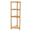 Chomik Кутовий Бамбуковий Стійка 4-Рівневий 34x34x99 См, PHO7056 - Home Club, зображення 2