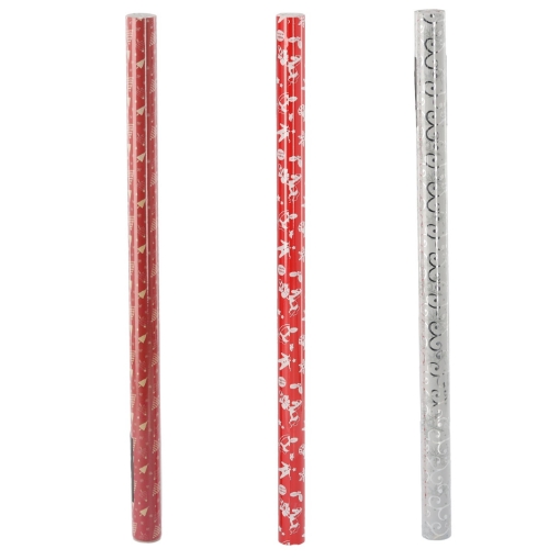 Chomik Праздничная бумага для упаковки подарков 70 x 200 см, различные дизайны, BAG6536 - Home Club