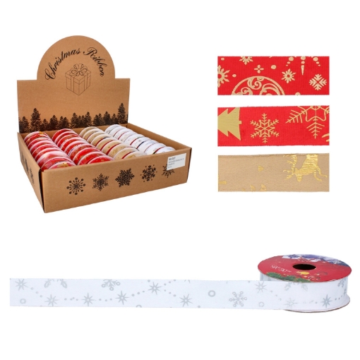 Chomik Праздничная Декоративная Лента 2,5 См x 2,7 М, Разные Цвета, TAS9737 - Home Club