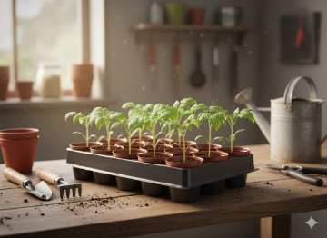 Garden Line Кпл. 20 Горщиків Для Розсади Fi 6 См, EDA3090 - Home Club