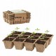 Garden Line 6 Палет Торфяных Горшков 21 x 17 x 4,5 См, EDA3227 - Home Club