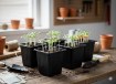 Garden Line Набор из 9 пластиковых горшков размером 9 x 9 x 10 см., EDA3296 - Home Club, изображение 3
