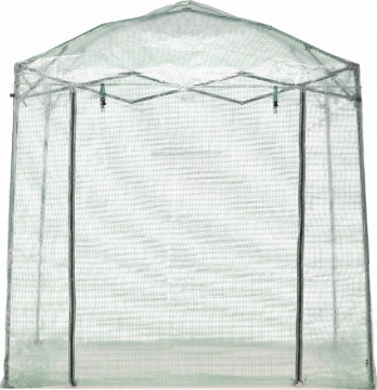 Garden Line Складной садовый туннель для выращивания растений 2 x 1,37 x 2,34 м, зеленый, с сумкой, TUN3958 - Home Club