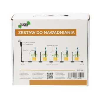 Garden Line Комплект Для Крапленького Зрошення З 10 Шт. Розприскувачами З Краплючими Футлярами, RIG5041 - Home Club