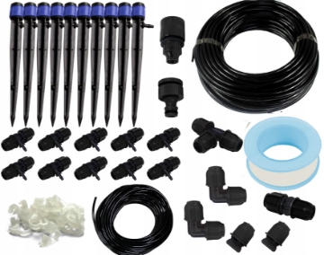 Garden Line Комплект Для Крапленького Зрошення З 10 Шт. Розпорскувачів, RIG5089 - Home Club