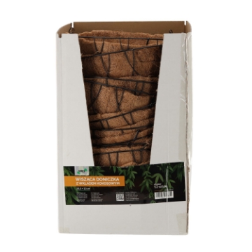 Garden Line Підвісна Горщик З Вкладкою З Кокосового Волокна 30,5 x 15 См, PERG-N5547 - Home Club