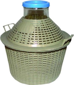 Chomik 20-літровий балон з широким отвором у кошику, VET20S - Home Club