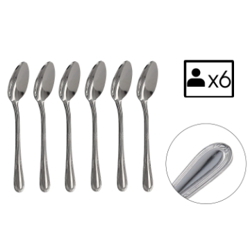 Chomik Набір 6 ложок Mocca Natalia, STA7356 - Home Club