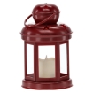 Chomik Фонарь со светодиодной вставкой 10 x 10 x 19 см, разноцветный, SOL3843 - Home Club, изображение 3
