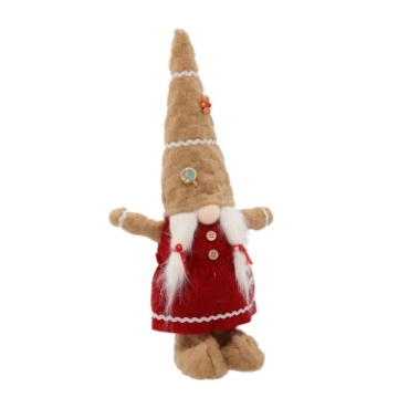 Chomik Скрзат Божонар. - Девочка/Мальчик в бордовой одежде 17 x 12 x 45 см, GOT5876 - Home Club