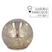 Chomik Рождественское украшение - Стеклянный шар с подсветкой, золотой, 12 см, LUK1242 - Home Club, изображение 3