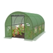 Garden Line 3-секционный садовый туннель из полиэтилена, зеленый, 4 x 2,5 x 2 м, TUN5583 - Home Club