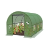 Garden Line 3-секционный садовый пленковый туннель, зеленый, 3 x 2 x 2 м, версия 2, TUN6209 - Home Club