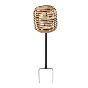 Garden Line Бронзовый овальный солнечный фонарь 53 см, вбиваемый, LAP0190 - Home Club