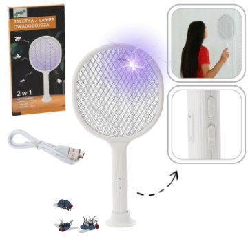 Garden Line Палетка Для Уничтожения Насекомых 2В1 С 1 Диодом Uv Usb, LAR0459 - Home Club