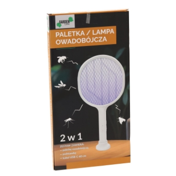 Garden Line Палетка Для Уничтожения Насекомых 2В1 С 1 Диодом Uv Usb, LAR0459 - Home Club