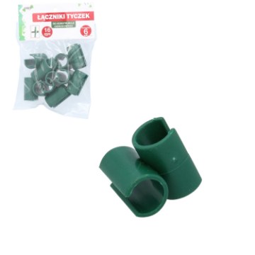 Garden Line Набор из 6 соединителей для шестов 16 мм, DEN6447 - Home Club