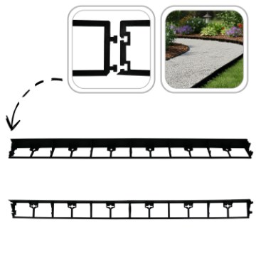 Garden Line Садовая Обребка 4,5 x 100 см 800 Шт. Палета, ROT4910 - Home Club