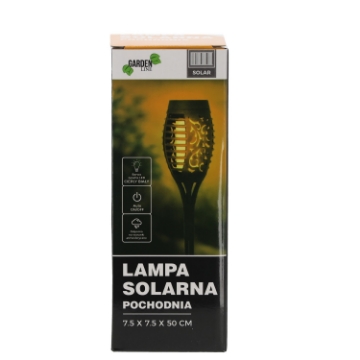 Garden Line Солярна Лампа-Свічка 7,5 X 7,5 X 50 См, SOL6846 - Home Club