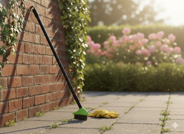 Garden Line Телескопическая щетка для удаления сорняков и брусчатки 3 в 1, EDA9043 - Home Club