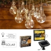 Garden Line Солнечная гирлянда для сада, длина 2 + 1,8 м, 10 светодиодов, теплый белый свет, SOL3538 - Home Club, изображение 3