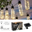 Garden Line Солнечная гирлянда для сада, длина 2 + 1,8 м, Lux 10 Led, теплый белый свет, SOL3668 - Home Club