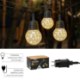 Garden Line Садова Гірлянда 5 В, Довжина 3 + 7 М, Bubble Wire, 10 Світлодіодів, Тепло-Білий, З Кріпленнями, SOL1298 - Home Club