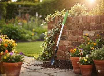 Garden Line Садовая лопата с телескопической рукояткой 71-106 см, WAN6766 - Home Club